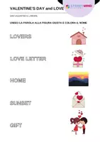 anteprima - Esercizi - San Valentino e l'Amore / Inglese Beginner - Pagina 2