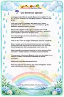 anteprima - Esercizi - UNA DOMENICA PIOVOSA - Lettura e Comprensione del testo CLASSI QUARTA E QUINTA - Pagina 1
