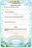 anteprima - Esercizi - UNA DOMENICA PIOVOSA - Lettura e Comprensione del testo CLASSI QUARTA E QUINTA - Pagina 2