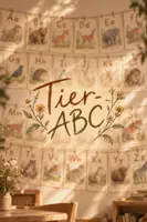 Vorschau - Fördermaterial/Inklusion - Tier-ABC | 26 Buchstabenkarten mit Tieren | Groß- & Kleinbuchstaben | Grundschule & Vorschule - Deckblatt