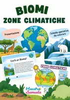anteprima - Materiale di supporto/inclusione - 🌍 Biomi e zone climatiche - attività - Pagina di copertina