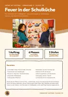 Vorschau - Arbeitsblätter - Verbrennung und Löschen Chemie Klasse 7 8 | Lernaufgabe 27 Seiten mit Lösungen | Verbrennungsdreieck, Fettbrand, Kerze unter Glas, Lernprodukt | Chemie mit Auftrag 3 - Seite 1