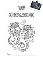 Voorbeeld - Kleurplaten zeedieren met voorbeeldfoto's - Pagina 3