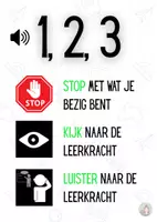 Voorbeeld - Stop, kijk, luister poster - Voorblad