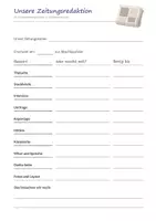 Vorschau - Arbeitsblätter - Abschlusszeitung Klasse 4 Grundschule – Vorlagen für die Klassenzeitung zum Abschied: Steckbrief, Interview, Rätsel, Autogramme - Seite 2