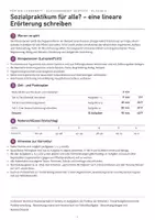 Vorschau - Test - Klassenarbeit Erörterung Deutsch Klasse 8 – Sozialpraktikum als Pflicht, mit Erwartungshorizont - Seite 2