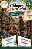 zapowiedź - Chłopcy z Placu Broni – notatka z lektury + sprawdzian - obwoluta