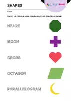 anteprima - Esercizi - Indovina le Forme - Guess the Shapes / Inglese Beginner - Pagina 3