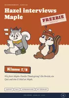 Vorschau - Stundenentwürfe - 🍁 Thanksgiving Sprachmittlung 5–Q2 Bundle - Seite 1