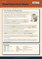 Vorschau - Stundenentwürfe - 🍁 Thanksgiving Sprachmittlung 5–Q2 Bundle - Seite 2