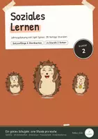Vorschau - Stundenentwürfe - Soziales Lernen Klasse 2: Jahresplan, 36 fertige Stunden (low prep) | ganze Stunden, Unterrichtsreihe, Reihenplanung - Deckblatt