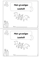 Vorschau - Arbeitsblätter - Leseheft Halloween, Herbst | Kl. 2 - 4 - Seite 3