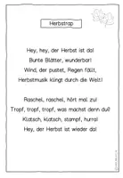 Vorschau - Stundenentwürfe - Herbstrap Klasse 1 - Der Herbst macht Musik - Seite 2