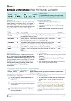 Vorschau - Stundenentwürfe - Emojis verstehen: Was meinst du wirklich? | Ironie im Klassenchat, Paare finden, Chat-Regeln | Klasse 5–6 | Deutsch | MKR 3.1, 3.2 - Seite 2