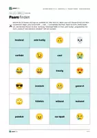 Vorschau - Stundenentwürfe - Emojis verstehen: Was meinst du wirklich? | Ironie im Klassenchat, Paare finden, Chat-Regeln | Klasse 5–6 | Deutsch | MKR 3.1, 3.2 - Seite 3
