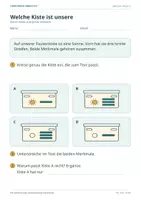 Vorschau - Arbeitsblätter - Das Geheimnis der verschwundenen Pausenkiste - Seite 2