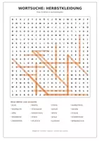 Vorschau - Arbeitsblätter - Wortsuchrätsel Herbst & Halloween | 10 Rätsel • 200 Suchwörter • mit Lösungen - Seite 3