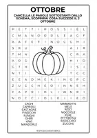 anteprima - Giochi - OTTOBRE PASSATEMPI GIOCHI DA STAMPARE - Pagina 1