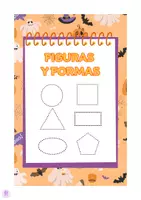 Vista previa - Hojas de trabajo - FORMAS Y FIGURAS HALLOWEEN Grafomotricidad - Portada