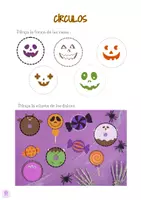 Vista previa - Hojas de trabajo - FORMAS Y FIGURAS HALLOWEEN Grafomotricidad - página 3