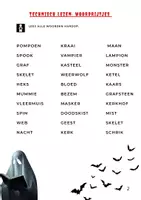 Voorbeeld - Nederlands: woordenschat thema Halloween - Pagina 1