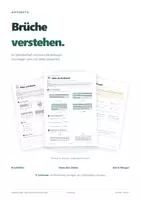 Vorschau - Arbeitsblätter - Selbstlernheft zum Thema Brüche: Üben und verstehen - Deckblatt