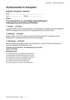 Vorschau - Klassenarbeiten - Strukturwandel im Ruhrgebiet – Klausur + Erwartungshorizont | Oberstufe - Seite 1