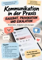 Vorschau - Unterrichtsreihen - Ragebait - Das Jugendwort 2026 im Kommunikationsmodell - Deckblatt