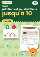 Aperçu - Feuilles d'exercices - Additions et soustractions jusqu'à 10 – CP - Page de couverture