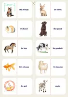 Voorbeeld - Domino: thema dierendag - Voorblad