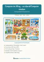 Vorschau - Arbeitsblätter - Computer im Alltag – wo überall Computer stecken – Lesespurgeschichte mit Rätselaufgaben (Klasse 1) - Seite 1