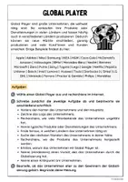 Vorschau - Arbeitsblätter - Global Player (Internetrecherche) - Seite 1