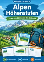 Vorschau - Test - Aufgabenkarteien Erdkunde, Paket mit 5 Materialien, Klasse 6 - Seite 1