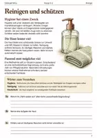 Vorschau - Arbeitsblätter - Körperpflege und Hygiene Arbeitsheft Klasse 5–6 - Seite 1