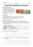 Vorschau - Arbeitsblätter - Magnetpole und Kräfte Arbeitsheft Klasse 5–6 - Seite 1