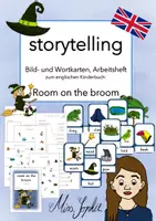 Vorschau - Unterrichtsreihen - storytelling_ Arbeitsmaterial zu: room on the broom - Deckblatt