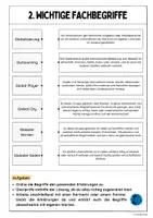 Vorschau - Arbeitsblätter - Wiederholung und Vorbereitung auf die Klassenarbeit (Globalisierung) - Seite 3