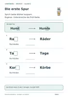 Vorschau - Arbeitsblätter - Rechtschreibdetektive: Verlängern und Ableiten – Klasse 2 - Seite 1