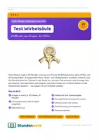 Vorschau - Stundenentwürfe - Wirbelsäule Reihe Klasse 5 6 Sparpaket - Seite 1