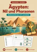 Vorschau - Arbeitsblätter - Stationenlernen Gesch., Paket mit 3 Materialien, Klasse 6 - Seite 1