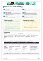 Vista previa - Hojas de trabajo - Reading Comprehension 5th Grade ESL · 10 Readings with Biography, Mystery and Legend - página 3