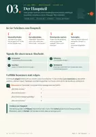 Vorschau - Stundenentwürfe - Inhaltsangabe Klasse 7/8: Der Hauptteil – Handlungsschritte gliedern, Streichprobe, Verknüpfungswörter, Präsens & Perfekt - Seite 1