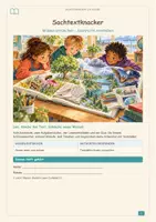 Vorschau - Arbeitsblätter - Sachtextknacker: Sachtexte verstehen | Klasse 3/4 - Deckblatt
