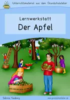 Vorschau - Unterrichtsreihen - Apfel (Herbst, Apfelwerkstatt, Sachunterricht) - Deckblatt