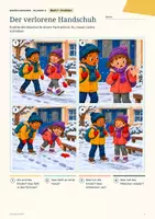Vorschau - Arbeitsblätter - Bildergeschichten Winter Klasse 2: 3 Bildfolgen zum Schreiben - Seite 3