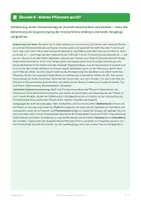 Vorschau - Stundenentwürfe - Fotosynthese Zellatmung Klasse 7 8 (Std 6) - Seite 1