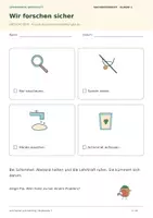 Vorschau - Arbeitsblätter - Natur genau beobachten - Seite 3