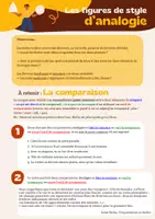 Aperçu - Fiches - Dossier figures de style d'analogie - Page de couverture