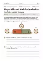 Vorschau - Arbeitsblätter - Magnetfelder verstehen Arbeitsheft Klasse 5–6 - Deckblatt
