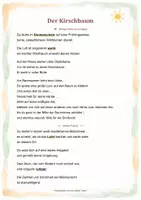 Vorschau - Lehrpläne/Lehrermaterial - Phantasiereise "Der Kirschbaum" - mit DaZ-Wortkarten - Seite 2